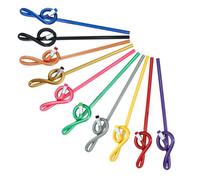 Angoily 10pcs Music Note Pencils for - Plastic Treble Clef Colored Pencils, School Bulk Stationery Set, Musical Note Shape Writing Tools for Office and Classroom Use