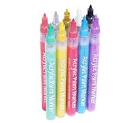 Angoily 10pcs Nail Art Paint Pens Set - Manicure Drawing and Dotting Tools with 3-in-1 Gel Polish Pen for DIY Nail Art, Suitable for Home and Salon Use