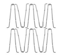 Angoily 10pcs Nail Clipper Repair Spring Set Sturdy Stainless Steel Torsion Springs with Universal Compatibility for Fingernail Trimmers and Nail Clippers, for Travel and Pedicure Use