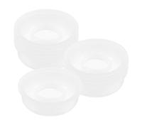 Angoily 10pcs Plastic Drum Caps 20-25L Airtight Leak Proof Screw Seal Lids with Inner Plug for Pet Food Storage Buckets and Chemical Use in Factories and Laboratories