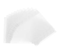 Angoily 10pcs Plastic Lottery Ticket Bags Document Storage Pouches 12x10cm File Organizer Receipt Holder Thick Reusable Filing Envelopes for Office and Home