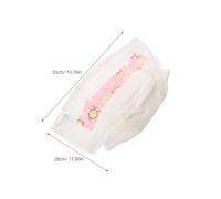 Angoily 10pcs Realistic Paper Diapers for Reborn Dolls 40-50cm Newborn Doll Accessories Pack for Pretend Play