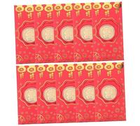 Angoily 10Pcs Red Envelopes Chinese Style Dragon Year Money Pouches Spring Festival Lucky Packets Elegant Paper Red Packets for Lunar Year Gift and Blessings