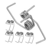 Angoily 10pcs Refrigerator Door Closing Spring Replacement Compatible with Samsung Rfbebc Fridge Door Hinge Kit for Enhanced Seal and Energy Efficiency