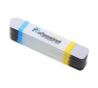 Angoily 10pcs Stainless Steel Pry Tool Set Ultra-thin Precision Electronics Repair Tools for Mobile Phone Battery Removal Screen Disassembly Tablet Device Maintenance