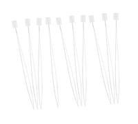 Angoily 10pcs Steel Wire Needle Threaders for Hand Sewing and Punch Needle Embroidery Stitching Tools for Cross Stitch DIY Crafts Easy Threading for Fine
