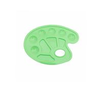 Angoily 10pcs Watercolor Mixer Palette Color Mixing Tray for Durable and Lightweight Art Paint Tray for Artists and Students Green Color