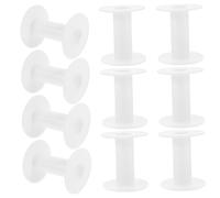 Angoily 10pcs Wear Resistant Bobbins for Sewing Machines Portable Thread Spools for Household and Factory Use Durable Replaceable Bobbin for Embroidery and DIY Sewing Projects
