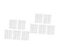 Angoily 10pcs Wool Holder Quakeproof Tray for Safe Storage of Quail Eggs Practical Design White No Paper Box Included