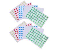 Angoily 10sheets Mini Star Stickers Self Adhesive Planner Stickers for Goal Tracking Progress Chart Habit Building Motivational Reward School Planner
