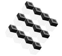 Angoily 12 Pcs Magnetic Paper Clip Holder for Compact Plastic Dispenser