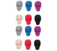 Angoily 12 Pcs Wine Charm Multifunctional Markers Drink Small Unbreakable Halloween Thanksgiving Colorful Name Washable Tip Black Accessory Bachelorette UV Cover Reusable Tag Make Classic