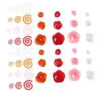 Angoily 120pcs Rose Origami Paper Strips DIY Craft Paper Flowers Kit for Adults for Folding Scrapbooking and Handmade Decorations