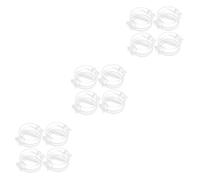 Angoily 12pcs Boy Girl Safety Door Lock Protective Cover No Drill Installation Transparent Design for Door Handles for Home Use