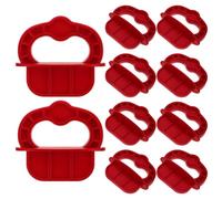 Angoily 12Pcs Decking Board Spacer, 1/4 Inch Decking Spacers Tool for Wooden Deck Gap Alignment DIY Hardware