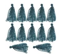 Angoily 12pcs Floating Fish Spawning Mops for Aquarium Egg Laying and Breeding - Deep Green Fish Egg Incubator Tools for Betta and Aquatic Species