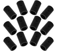 Angoily 12pcs Football Table Locator Foosball Table Locator Black Plastic Easy Installation Versatile Application Replacement Parts for Football Games