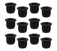 Angoily 12pcs Liquor Pourer Adapter for Large Neck Bottles up to 25mm, Threaded Screw Top Flow Control Spout, Precision Alcohol and Wine Bottle Converter for Kitchen and Bar Use