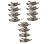 Angoily 12pcs Little Buddha Ornaments Handmade Decorative Pendant for Home Buddhist Decor