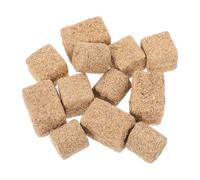 Angoily 12pcs Miniature Haystack Decorative Hayrick Figurines Mini Straw Bale Ornaments for Dollhouse, Garden, Farm Scene Layout Props, Assorted Colors