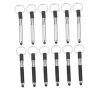 Angoily 12pcs Portable Stylus Pen Keychain Mini Capacitive for for Phones and Tablets and Colors