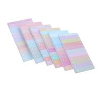 Angoily 12Pcs Rainbow To Do List Notebook Daily Planner Notepad Weekly Schedule Calendar Pad for Work Study Office Organization