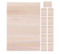 Angoily 12pcs Taekwondo Breaking Boards Wood Set Lightweight Structure Smooth Surface Portable Martial Arts Equipment for Everyday Practice Sessions and Competitions