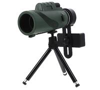 Angoily 12x50 High Magnification Monocular Telescope with Wide Angle Lens, Shock-proof and Anti-fog Design, Abs and Glass Material, Portable Travel and Camping Optical Handheld Telescope