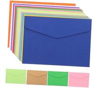 Angoily 140Pcs Mini Decorative Envelopes Multi Function Sealing Strip Invitation Wedding Envelopes for Cards Elegant Design Compact Practical Storage