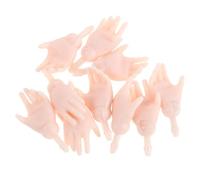 Angoily 15 Pairs Doll Hand Replacement Parts: Miniature Doll Hands with Movable Joints - Figures Creation Materials for Crafting DIY Making