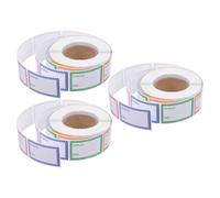 Angoily 1500pcs Removable Jar Labels for Food Prep and Freezer Storage Self-Adhesive Mason Jar Stickers with High Adhesion Compact Date Labels for Kitchen and Restaurant Organization