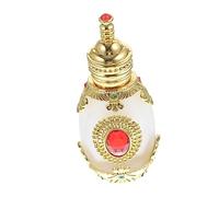 Angoily 15ml Empty Perfume Bottles Small Exotic Style Glass Anointing Oil Bottles Refillable Vintage Essence Holder for Essential Oils