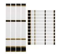 Angoily 15pcs Arrow Wrap Stickers for Carbon Arrows, Vinyl Shaft Protection | White Heat-shrinkable Archery Wraps, Quick Maintenance for Hunting Use and Visibility