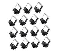 Angoily 15pcs Usb C Magnetic Adapter Rotating Aluminum Cable Connector Magnetic Usb Cable Adapter Tips for Type C Devices Essential Phone Accessories