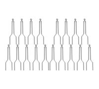 Angoily 18 Pcs High Impedance Pyrography Wire Pen Tips Set 1mm Ball Tips for Wood Burning Machine 9 Different Nibs for Artistic Detail