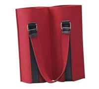 Angoily 1pc Multi Bottle Wine Handbag Reusable Felt Red Wine Bag for Stylish Party Favor Pouch Durable Storage for Drinks Design for Any Occasion