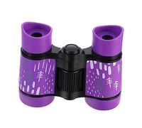 Angoily 1Pc Printed Binoculars High Resolution Portable Telescope with Non Slip Grip for Outdoor Exploration Bird Watching and Learning Activities Purple