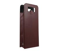 Angoily 1pc Red Wine Carrier Bag Durable Leather Wine Tote Pouch for Bottle Storage for Parties and Anniversaries Lightweight with Strong Bearing Capacity