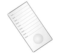 Angoily 2 in 1 Eyelash Extensions Tray with Scale Glass Pallet Holder for Holding Selected Lashes and False Eyelashes Extension Supplies for Beauty Salons and Individual Use