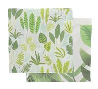 Angoily 2 Packs Decorative Paper Napkins with Colorful Butterflies Printing, Strong Water Absorption, Natural Pulp Material, Adorable Patterned Napkins for Dinner and Holiday Parties, 20