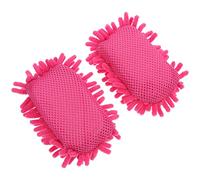 Angoily 2 Pcs Chenille Whiteboard Eraser Washable Blackboard Wipe Lightweight Board Cleaner for Classroom Office Home Use