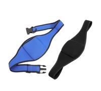 Angoily 2 Pcs Portable Neoprene Microphone Waist Bag with Handsfree Teaching Feature and Adjustable Belt for Fitness Sessions and Indoor Use, for Speakers and Theatre Instructors