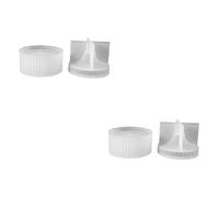 Angoily 2 pcs Silicone Jewelry Storage Container Mold DIY Crystal Epoxy Round Striped Box Mold for Jewelry Packaging Safe Flexible and Reusable Mould for Craft Projects