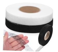 Angoily 2 Rolls Double Sided Hemming Tape Yards No Sew Fabric Adhesive for Pants Dresses Clothing Repairs Invisible Finish Heat Activated Strong Bond