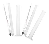 Angoily 2 Sets Alcohol Hydrometer with 100Ml Plastic Test Jar, Triple Scale Specific Gravity Hydrometer for Wine and Beer Brewing, Home Brewing Wine Making Tool