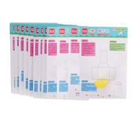 Angoily 2 Sets Geometry Teaching Aids Math Geometry Set with 16 Pull-String Geometric Solids Models Educational Construction for Classroom Learning