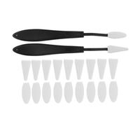 Angoily 2 Sets Lightweight Outdoor Sketching Blending Stump with Replacement Sponge Wipes Portable Art Tool for Students and Artists Precise Detailing and Fast Correction for Art and