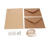 Angoily 2 Sets Retro Letter Paper and Envelope Kit Writing Paper Set with Beautiful Patterns for Invitations Notes and Messages for Travelers and Stationery Lovers