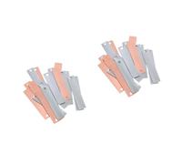 Angoily 2 Sets Zinc and Copper Electrode for Fruit Battery Science Experiments DIY Battery Materials for Classroom Teaching and Group Study
