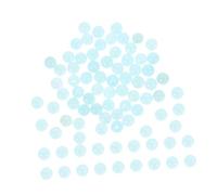 Angoily 2 Strings Light Blue Jade Beads Strands DIY Jewelry Making Loose Spacer Beads for Bracelets Necklace Crafting Smooth Polished Skin Friendly Semi Precious Stones for Handmade